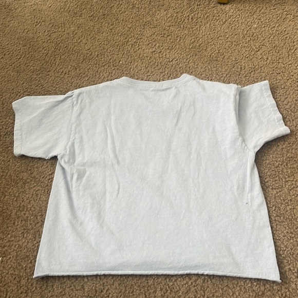 J.Galt cropped blue shirt - Picture 2 of 2